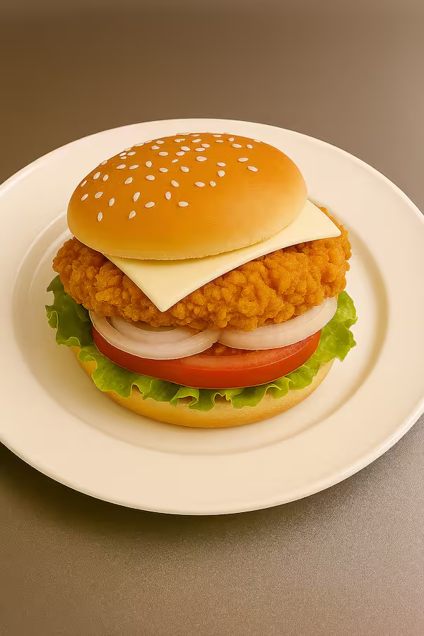 Hamburguesa Crispy Chicken Completa