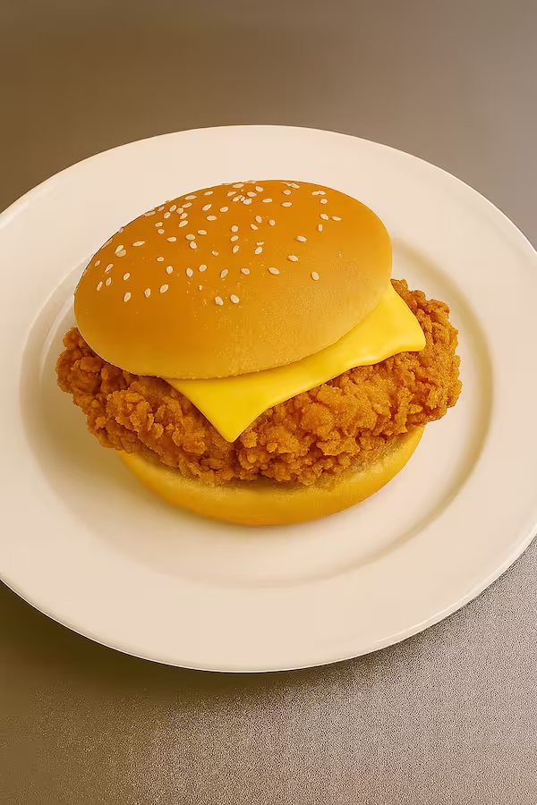 Hamburguesa Crispy Chicken Simple